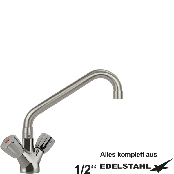 classic Einlochbatterie 1/2"