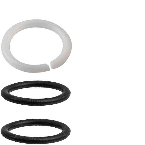 O-Ring + Gleitring-Set zu Ausläufe Ø 18 mm