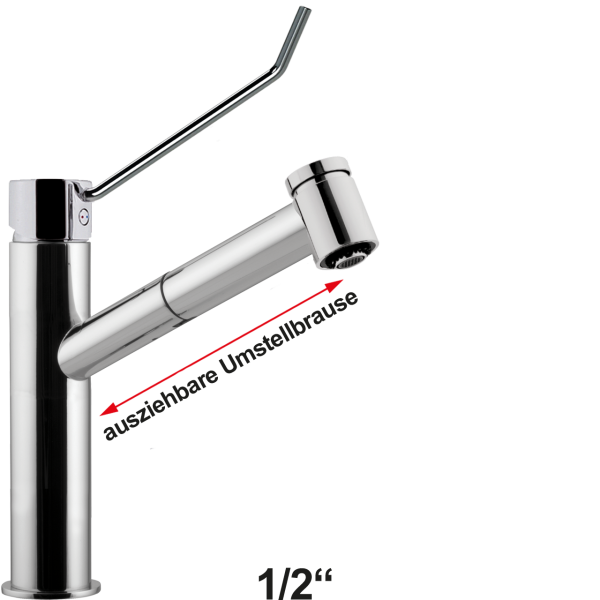 alex Spültischbatterie 1/2"