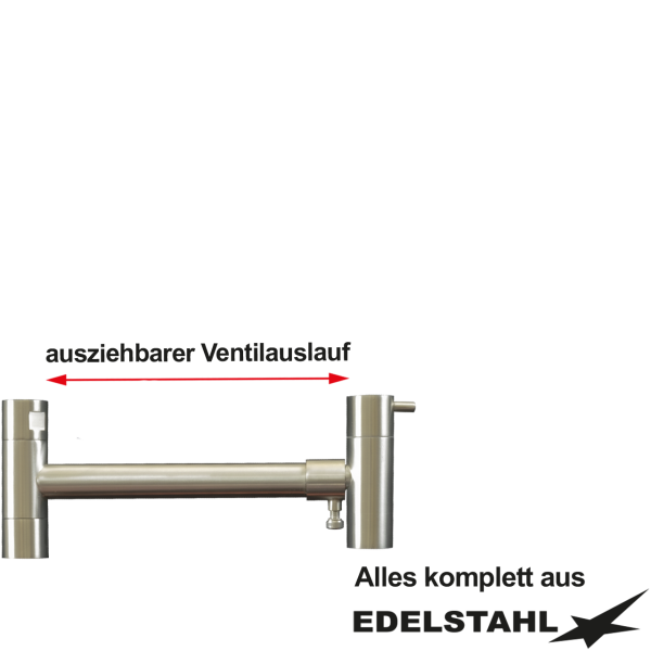 T-Ventilauslauf für A1-1280 3/8" A200-330 mm